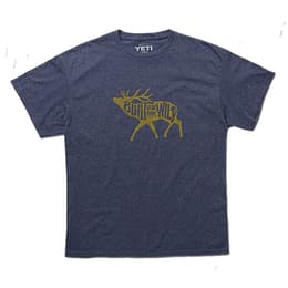 YETI Men's Built For The Wild Bugling Elk Short Sleeve T Shirt