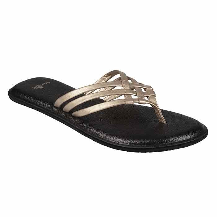 Sanuk Women&#39;s Yoga Salty Metallic Sandals