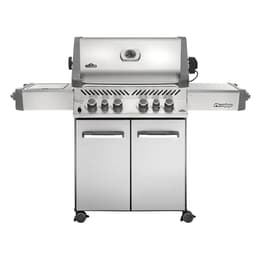 Napoleon Prestige 500 Gas Grill With Infrared Side And Back Burner