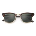 Ray-Ban Clubmaster Sunglasses With Green Cl