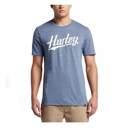Hurley Men's Dark Script Tri-Blend Short Sleeve Shirt