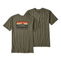 Patagonia Men's Line Logo Badge Short Sleeve T-Shirt alt image view 8