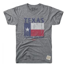 Original Retro Brand Men's Texas Flag Short Sleeve T Shirt