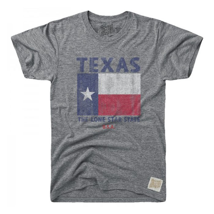 Original Retro Brand Men's Texas Flag Short