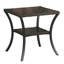 Libby Langdon Dunemere Collection Glass Top End Table