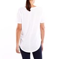 Lucy Women&#39;s Final Rep Short Sleeve Top White Back