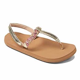 Reef Girl's Little Twisted T Sandals