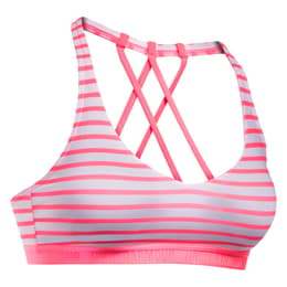 Under Armour Women's Armour Low Strappy Printed Sports Bra