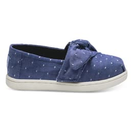 Toms Toddler Girl's Bow Alpargata Casual Shoes