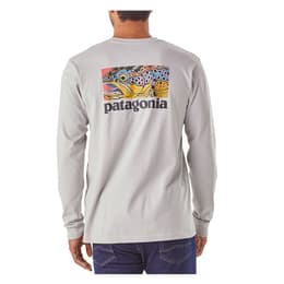 Patagonia Men's Eye Of Brown World Trout Long Sleeve Shirt