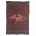 Woolrich Americana Jacquard Eagle Blanket (