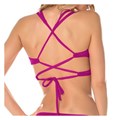 Becca Women's Color Code Wrap Bikini Top