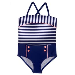 Hula Star Toddler Girl's Ships Ahoy One Piece