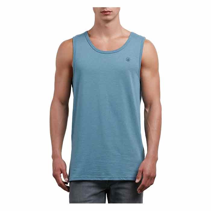 Volcom Men's Solid Indigo Heather Tank