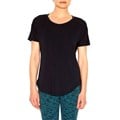 Lucy Women&#39;s Final Rep Short Sleeve Top Black Front