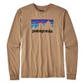Patagonia Men&#39;s Shop Sticker Cotton Long Sl