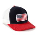 Richardson Twill Mesh USA Snapback Trucker