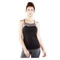 Manduka Women&#39;s Surihaku Cami Tank Top Black Front