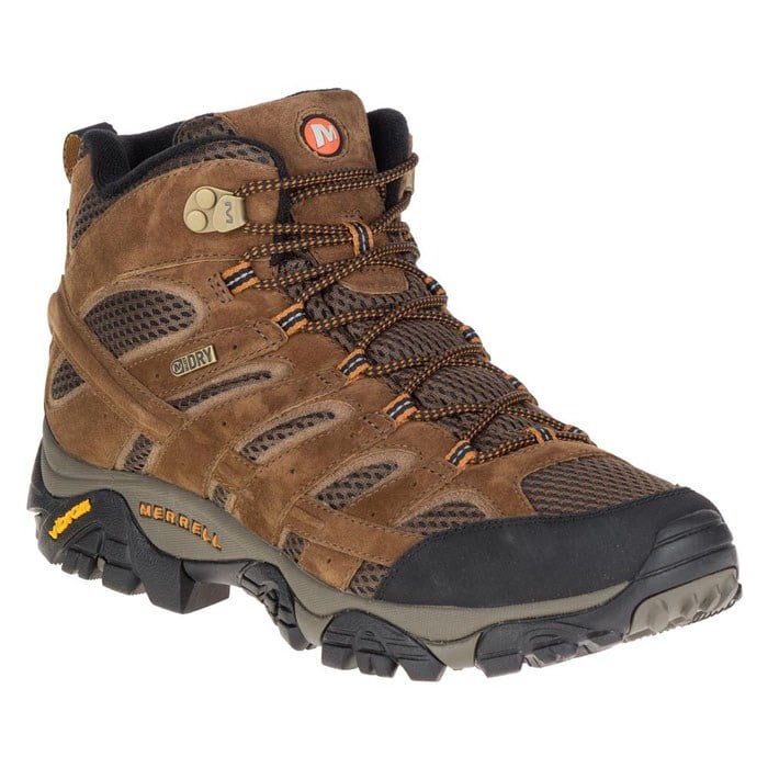 Merrell Men's Moab 2 Mid Waterproof Hiking