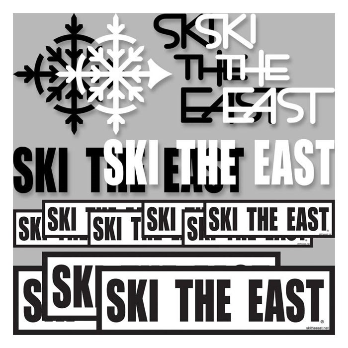 Ski The East Ultimate Sticker Pack