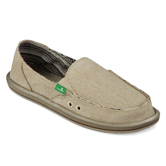 Sanuk Women&#39;s Donna Hemp Casual Slip Ons