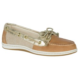 Sperry Women's Firefish Core Casual Shoes Linen/Gold