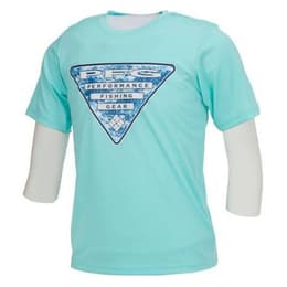 Columbia Boy's Pfg Triangle Digicamo T Shirt