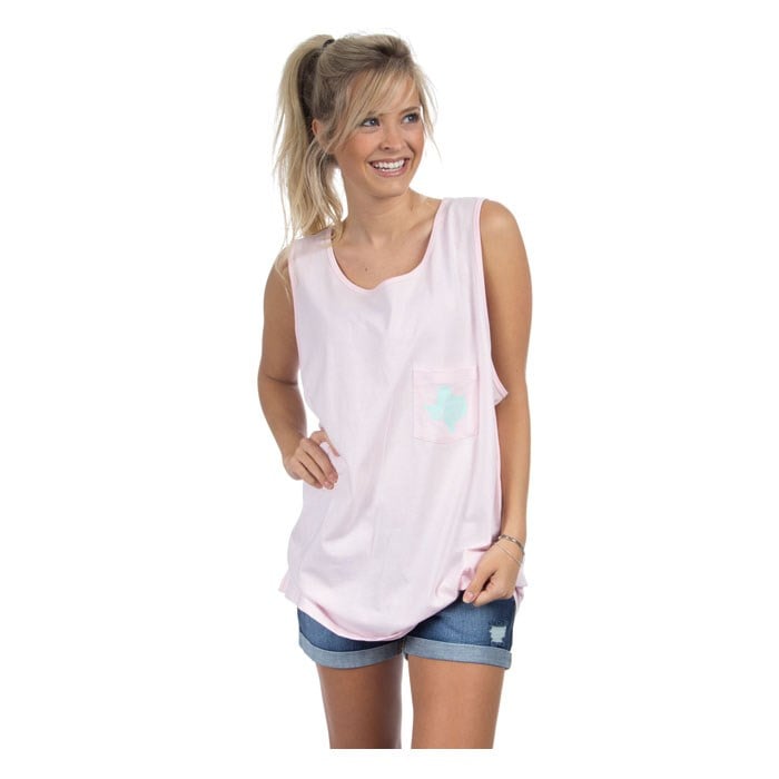 Lauren James Women&#39;s Texas Lovely State Tank Top