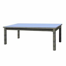 North Cape Cabo 84" X 42" Dining Table Glass Top