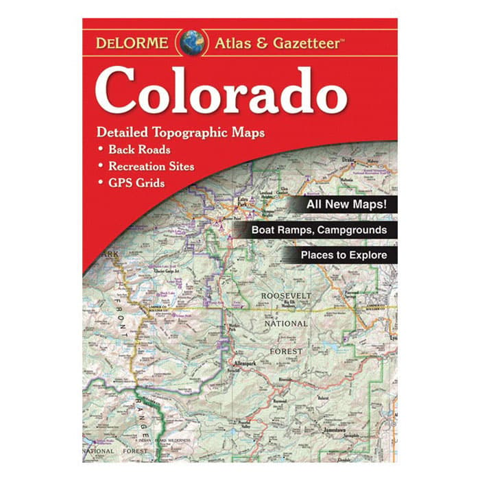 Delorme Colorado Atlas &amp; Gazetteer