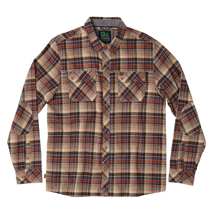 Hippy Tree Men&#39;s Lobos Long Sleeve Flannel