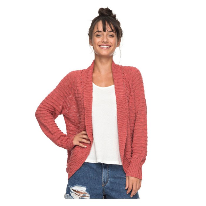 Roxy Women&#39;s Let&#39;s Go Anywhere Open Sweater