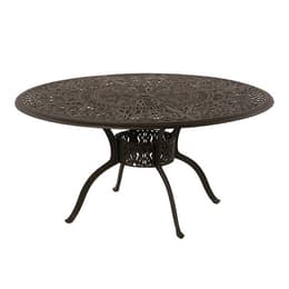 Hanamint Tuscany 54" Round Table With Inlaid Susan