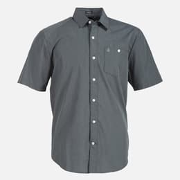Volcom Men's Everett Solid Short Sleeve Shirt