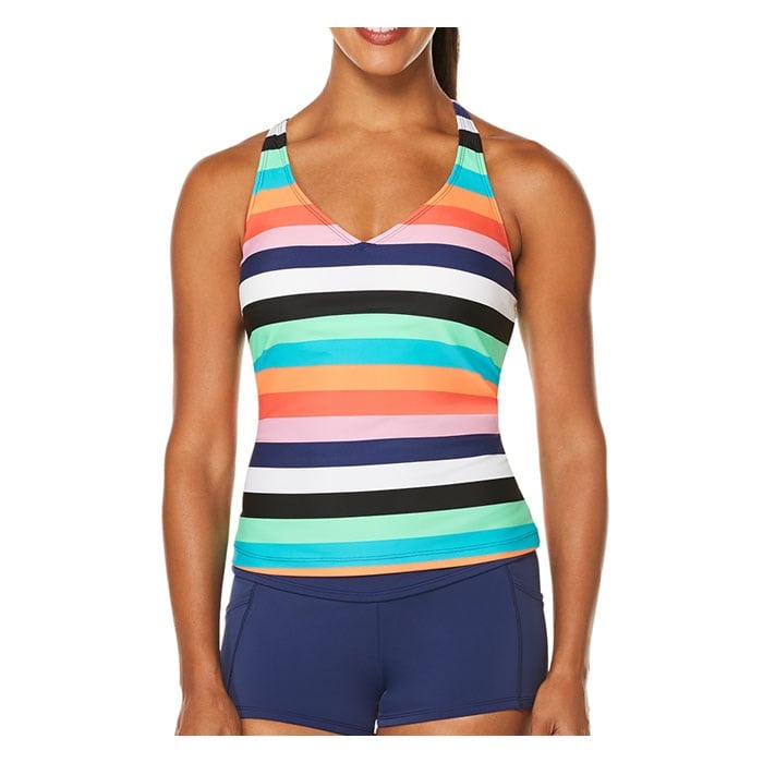 Jag Sport Women's Holiday Knits Stripe Tank