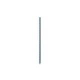 InterMetro 74.5 in. H x 1 in. D x 1 in. W Steel Shelf Post 300 Pounds