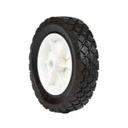 Arnold 1.5 in. W x 6 in. Dia. Lawn Mower Replacement Wheel 50 lb. Plastic