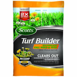 Scotts Turf Builder Winterguard Weed & Feed 28-0-6 Lawn Food 5000 square foot For Multiple Grasses