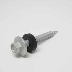 Ace 1-1/2 in. L x 10 Sizes Hex Head Steel Self-Sealing Screws 1 lb. Galvanized Hex