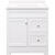 Continental Cabinets Edgewater Single White Vanity Combo 33-1/2 in. H x 30 in. W x 18 in. D