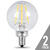 Feit Electric Mini Candelabra E12 (Candelabra) LED Bulb Soft White 40 Watt Equivalence 2 pk