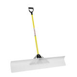 The Snowplow  48 in. W x 49 in. L UHMW  Snow Pusher 