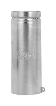 Selkirk 3 in. Dia. x 12 in. L Aluminum Round Gas Vent Pipe