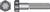 HILLMAN 5/16 in. Dia. x 3/4 in. L Heat Treated Yellow Dichromate Hex Head Cap Screw 100 box