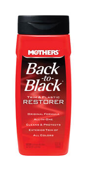 Mothers Back-To-Black Plastic Trim and Plastic Restorer 12 oz. Bottle