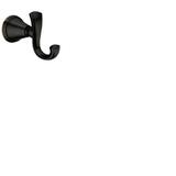 Moen Medium Bronze Brushed 2-5/8 in. L Garment Hook 20 lb. 1 pk Metal