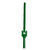 American Posts U Post 36 in. x 1.3 in. x 0.5 in. Steel 14 Ga Green 36 in.