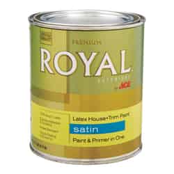Ace Royal Satin Tintable Base House & Trim Paint & Primer 1 qt