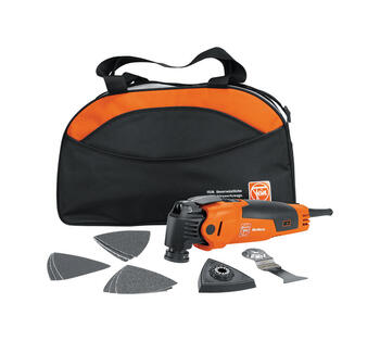 Fein MultiMaster 3 amps 110 volt Corded Oscillating Multi-Tool 19500 opm Orange 1 pc. Kit