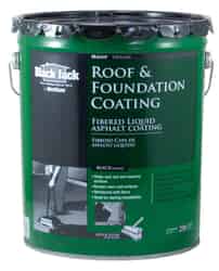 Black Jack Gloss Black Asphalt Roof And Foundation Coating 4.7 gal